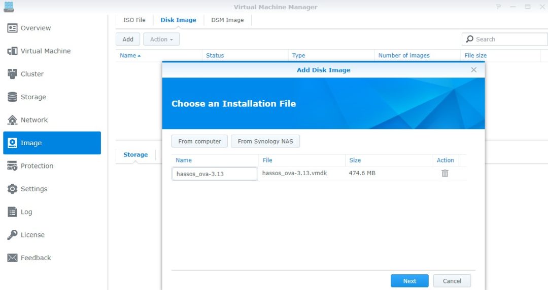Install HomeAssistant in a Virtual Machine (VMM) GH2home